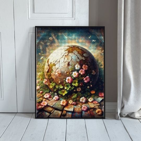 Kugel Diamond Paintings – runde Motive mit Glanz & Struktur
