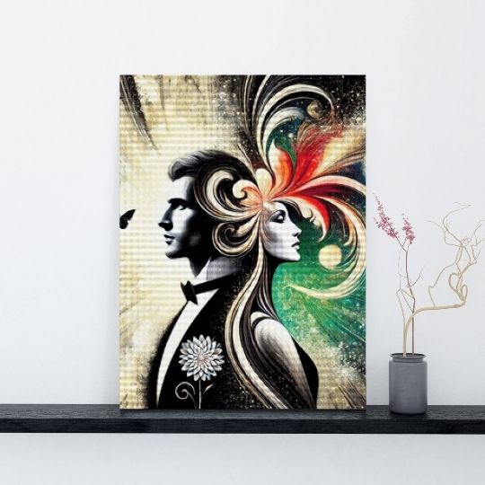 Diamond Paintings mit Paar-Motiven voller Gefühl & Harmonie