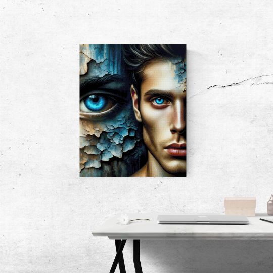 Portrait Diamond Painting mit Herren-Motiven voller Charakter