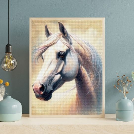 Pferd Diamond Painting – elegant, dynamisch & ausdrucksstark