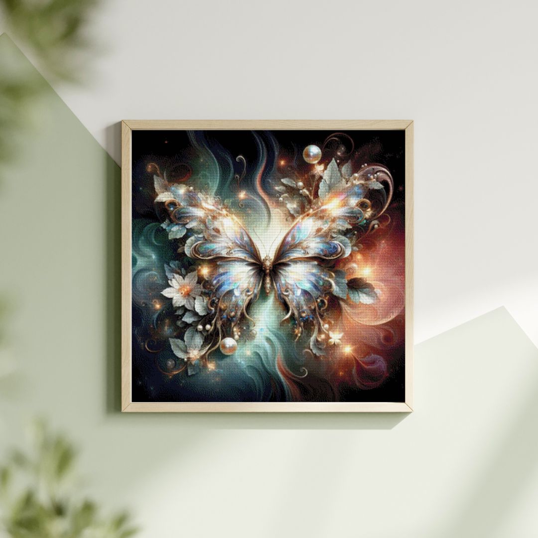 Schmetterling Diamond Painting – farbenfroh, elegant & faszinierend