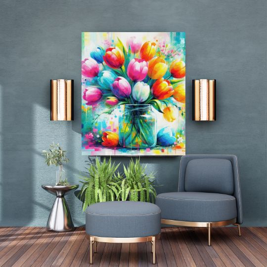 Blumen Diamond Painting – farbenfrohe Motive mit Eleganz