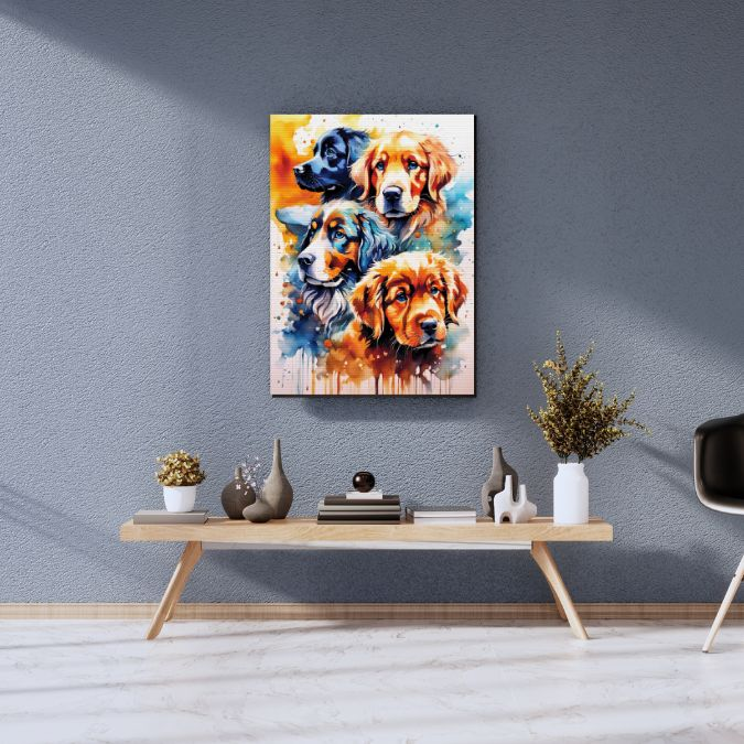 Hund Diamond Painting – treu, lebendig & detailverliebt