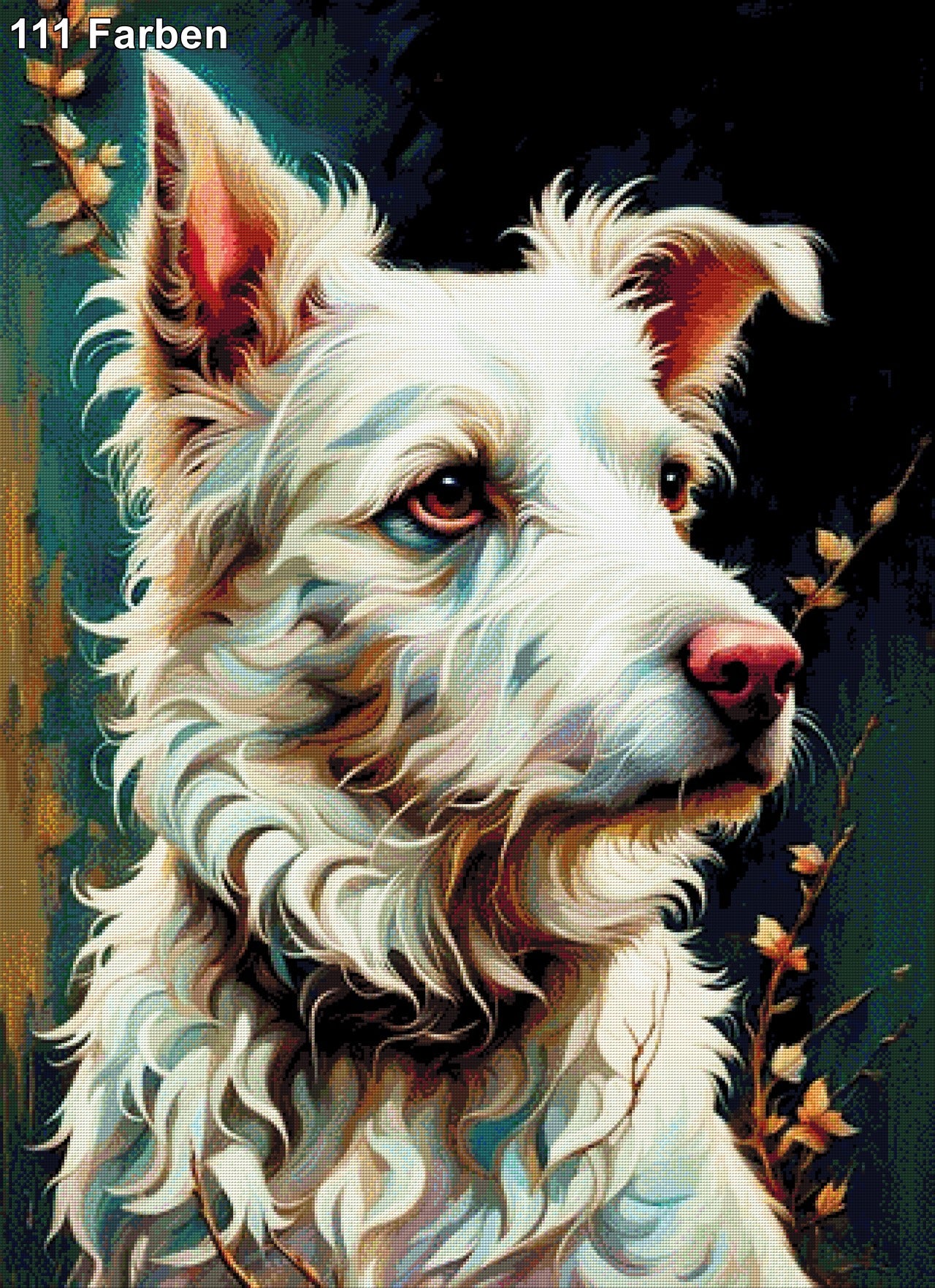Sir Henry der Terrier - Diamond Painting
