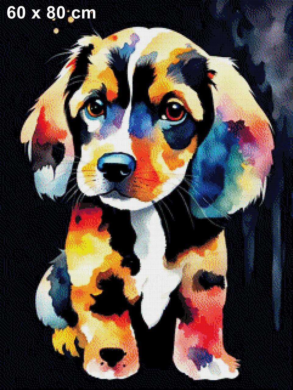 Hundewelpe Susi - Diamond Painting