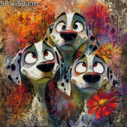 Trio Tupfenzauber - Diamond Painting