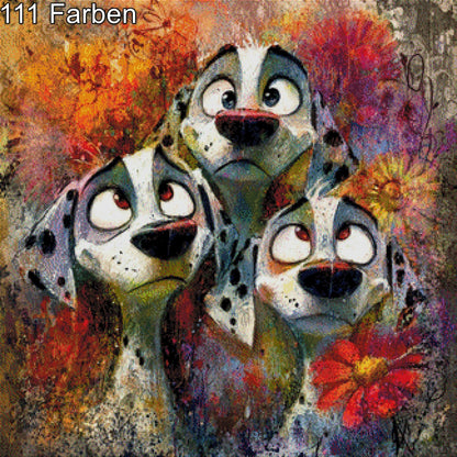 Trio Tupfenzauber - Diamond Painting
