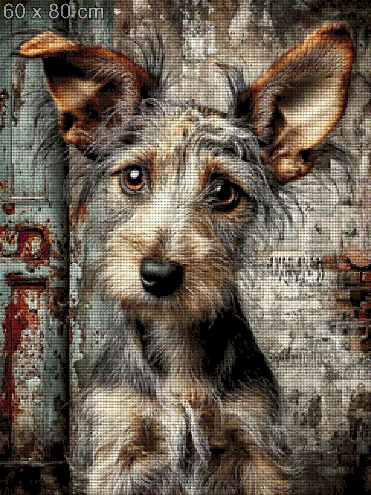 5D Diamond Painting - Kleiner Wuffi