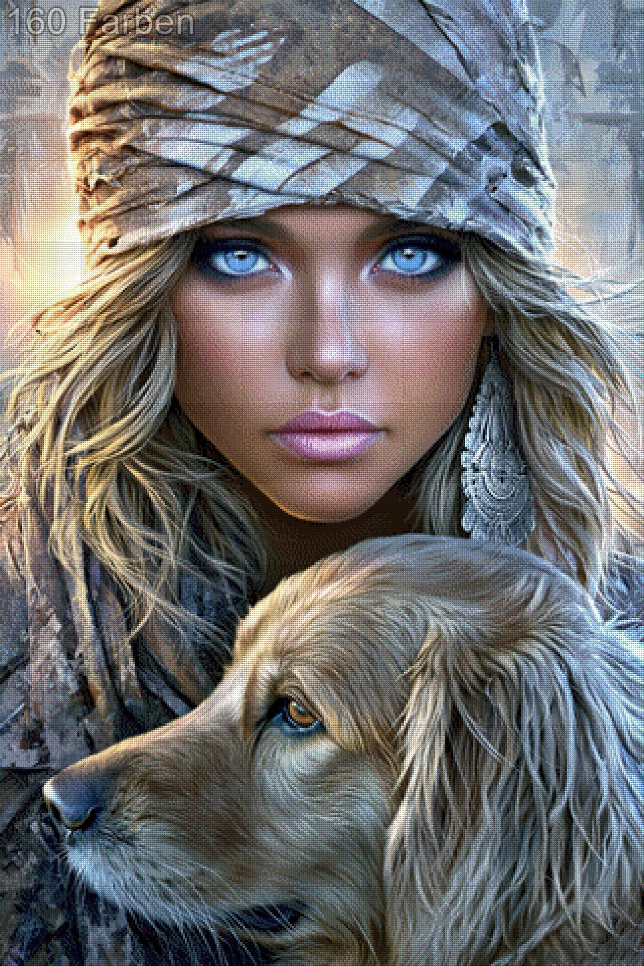5D Diamond Painting - Treueblick