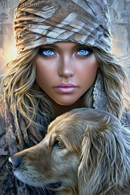 5D Diamond Painting - Treueblick