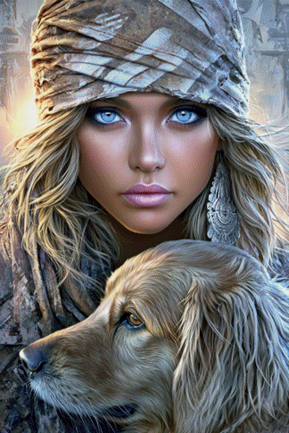 5D Diamond Painting - Treueblick