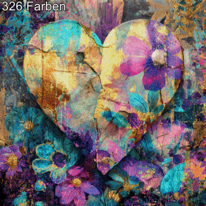 Herzpoesie - Diamond Painting
