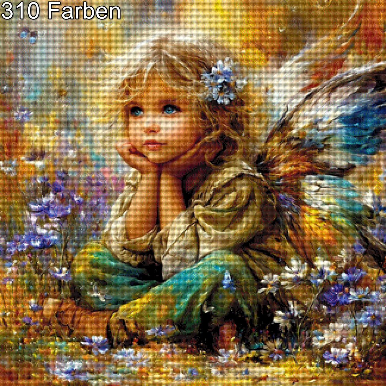 Lior der kleine Engel -Diamond Painting