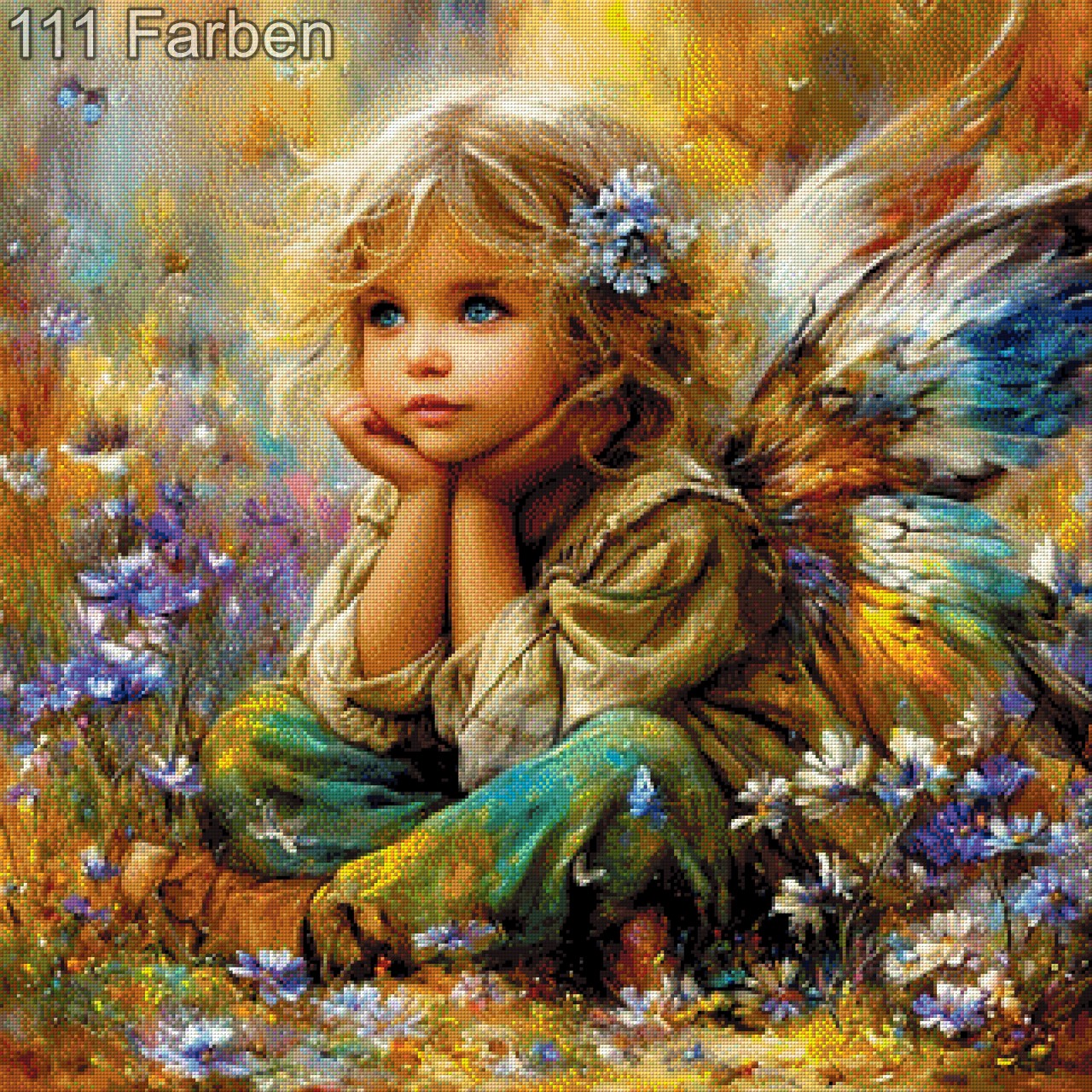 Diamond Painting Kleiner Engel