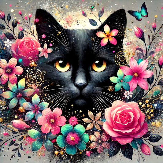 Black Cat - Diamond Painting