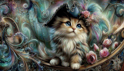 5D Diamond Painting - Die Rosenpiratin