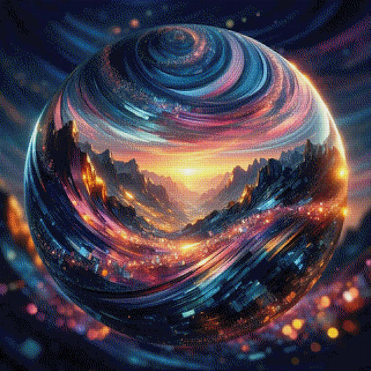 Magische Kugel - Diamond Painting