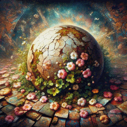 Der Zerfall - Diamond Painting