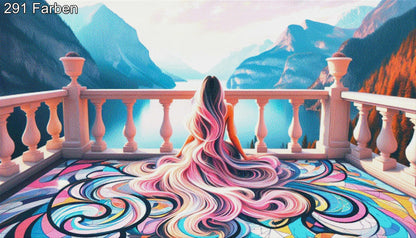 Die Aussicht - Diamond Painting