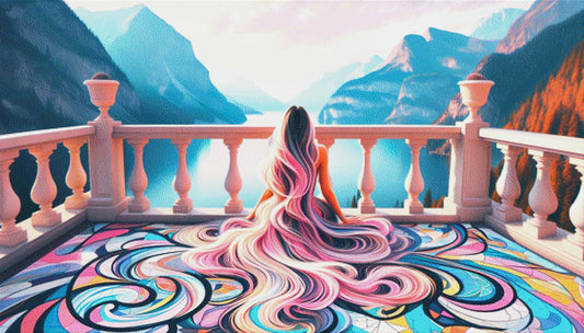 Die Aussicht - Diamond Painting
