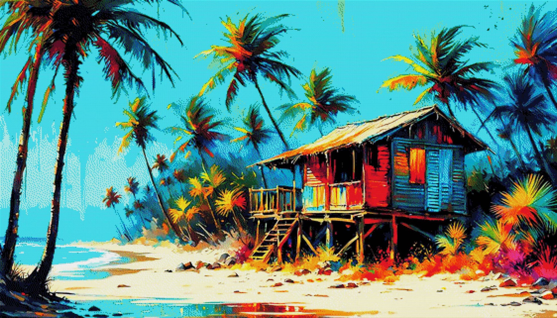 Im Paradies - Diamond Painting