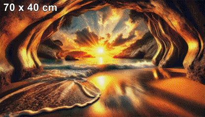 Die Höhle - Diamond Painting