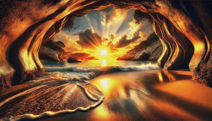 Die Höhle - Diamond Painting