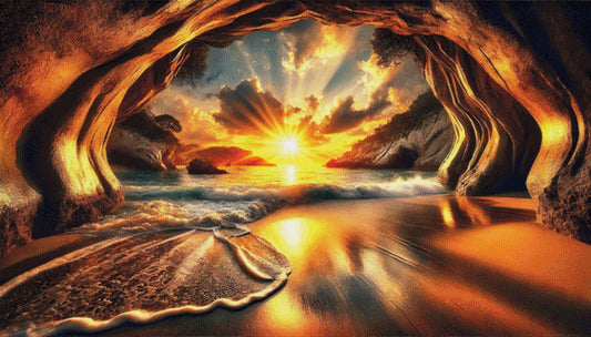 Die Höhle - Diamond Painting
