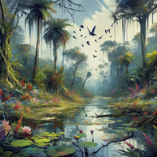 In the Jungle - Diamond Painting