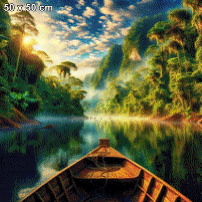 Auf dem Amazonas - Diamond Painting