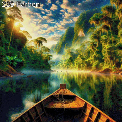 Auf dem Amazonas - Diamond Painting
