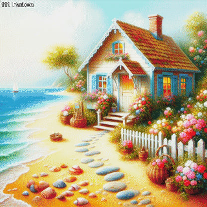 Beach House - Diamond Painting