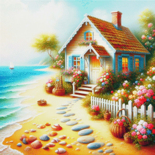 Beach House - Diamond Painting