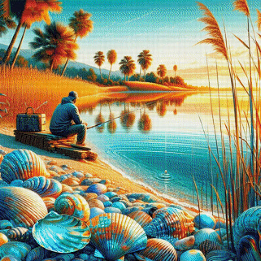 Zeit am See - Diamond Painting