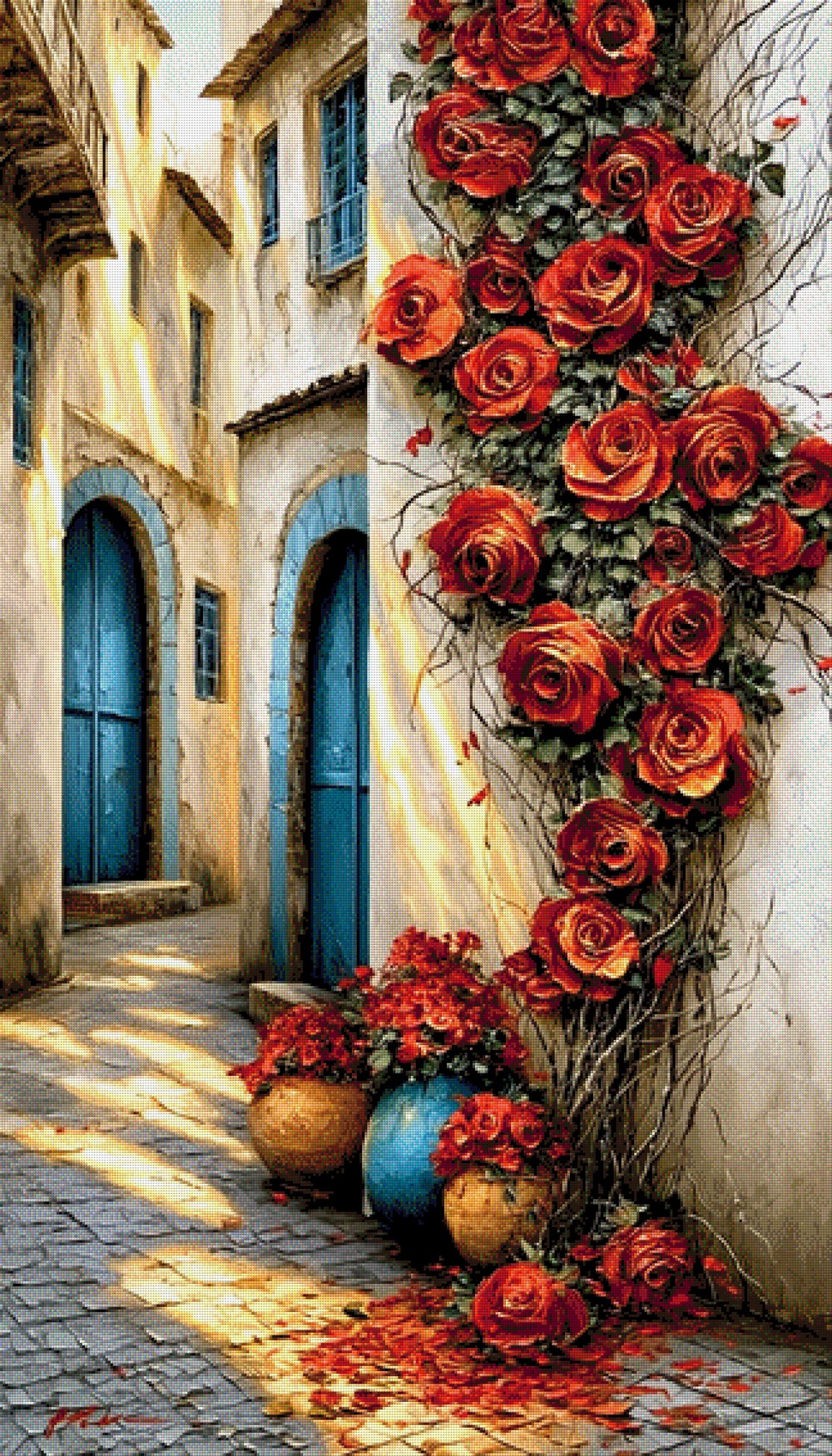 5D Diamond Painting - Casa della Rosa