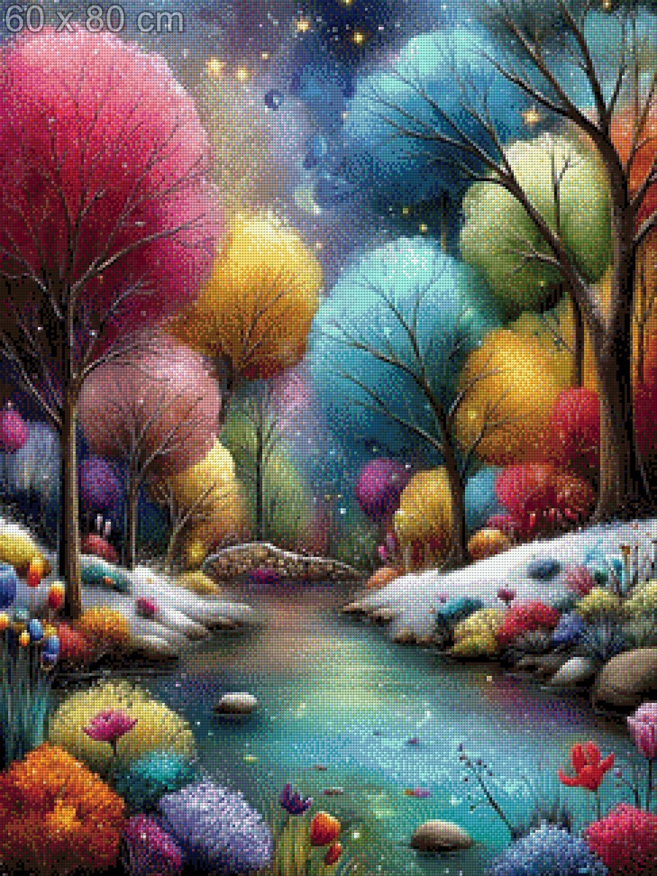 5D Diamond Painting - Zauberwald