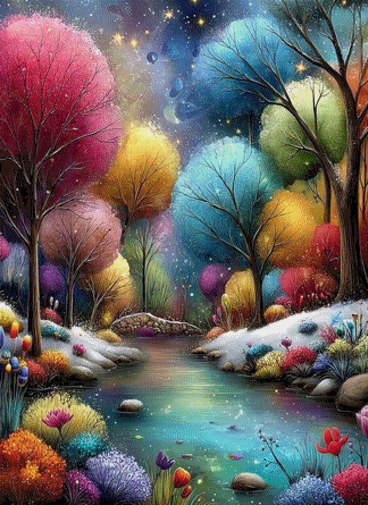 5D Diamond Painting - Zauberwald
