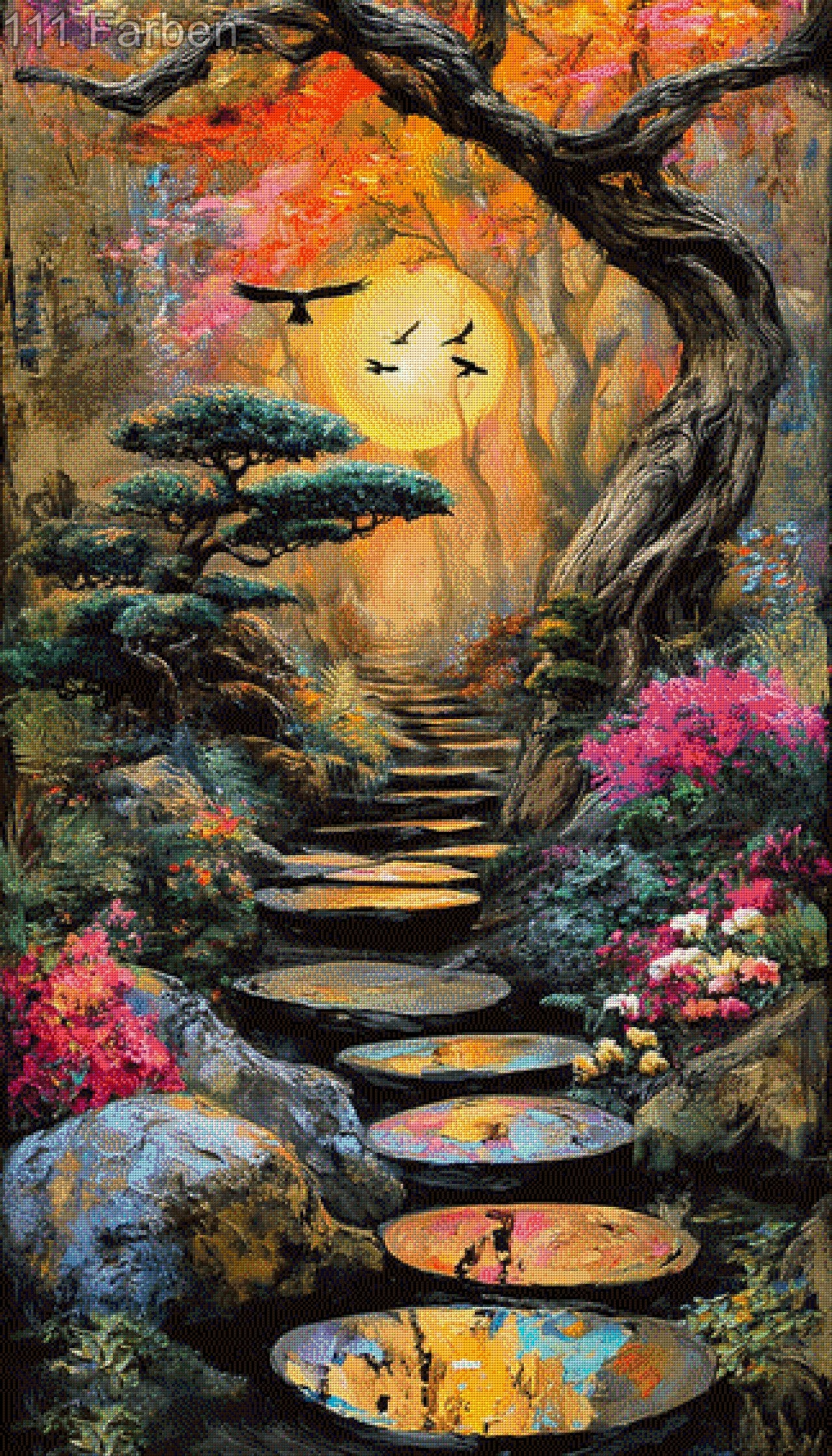 5D Diamond Painting - Zauberpfad