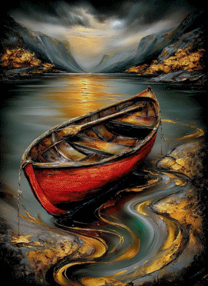 5D Diamond Painting - Verankerte Träume