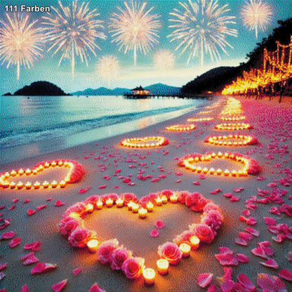 Beach of Love - Diamond Painting