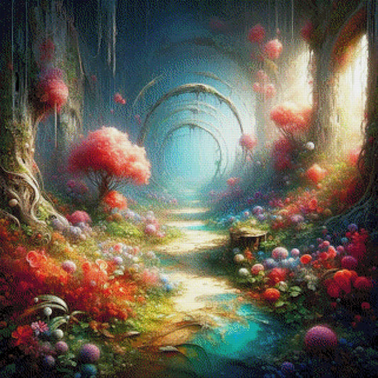 Flüsterwald - Diamond Painting