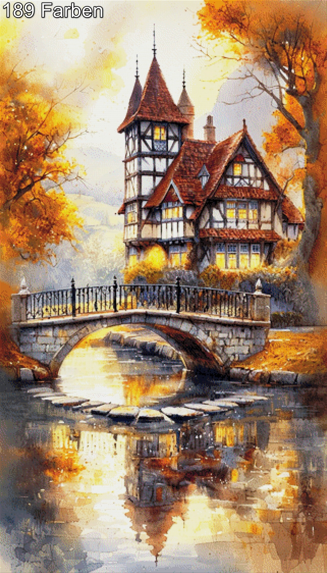 Jagdschloss - Diamond Painting