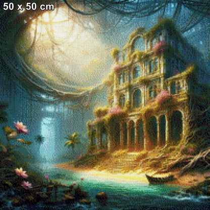 Ruine der Vergangenheit - Diamond Painting