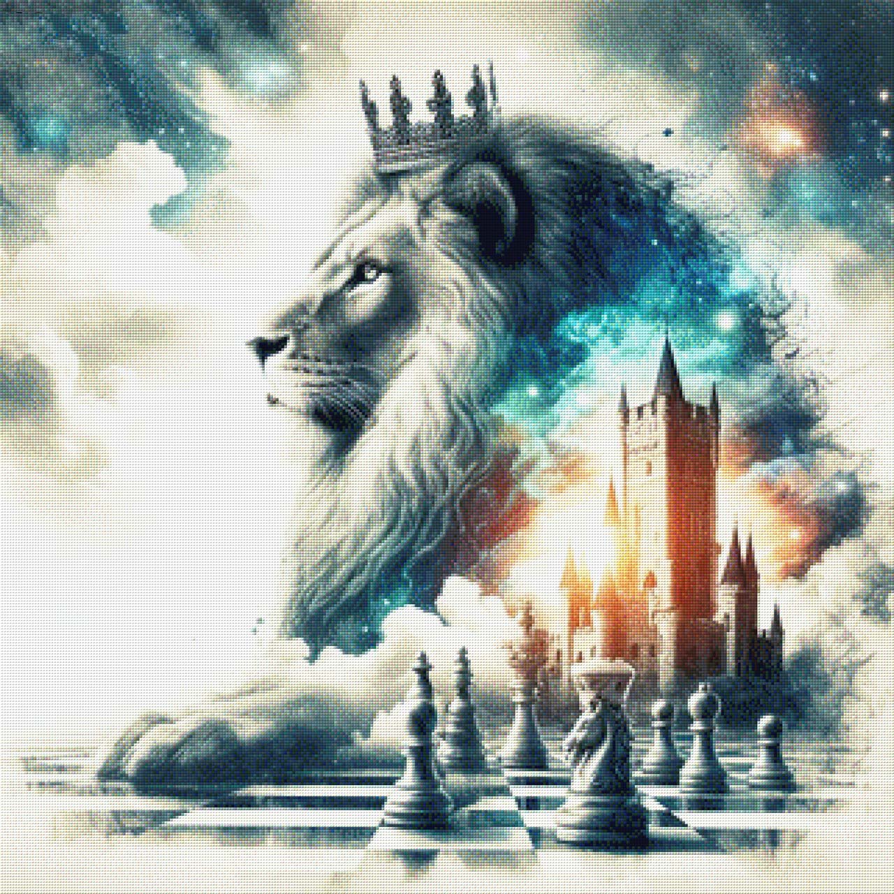 König der Löwen - Diamond Painting