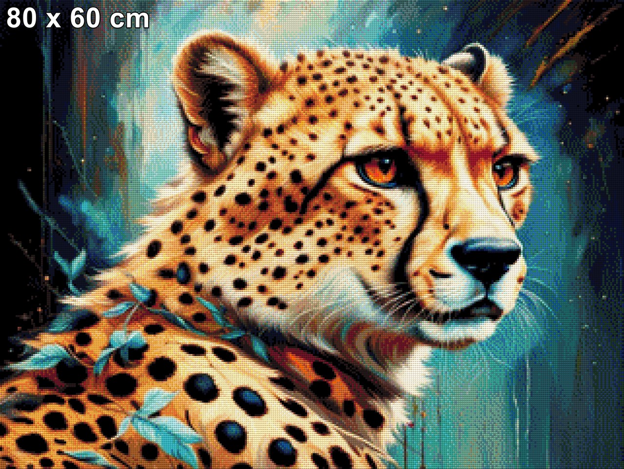 Arny der Gepard - Diamond Painting