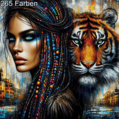 Mira & Bengal - Diamond Painting