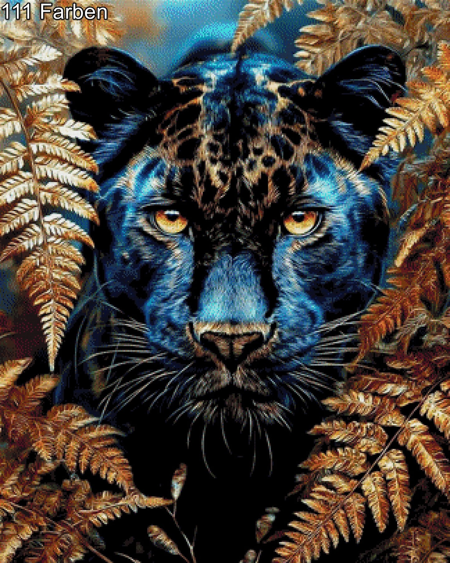 Diamond Painting Leopard Leo Panther