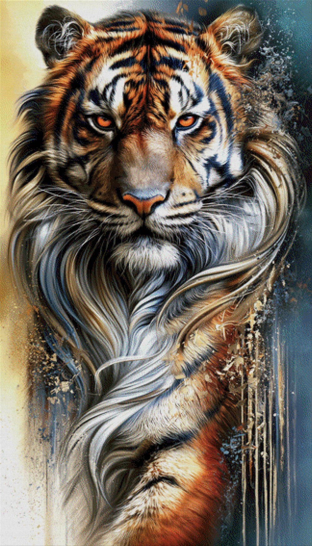 5D Diamond Painting - Goldene Hoheit