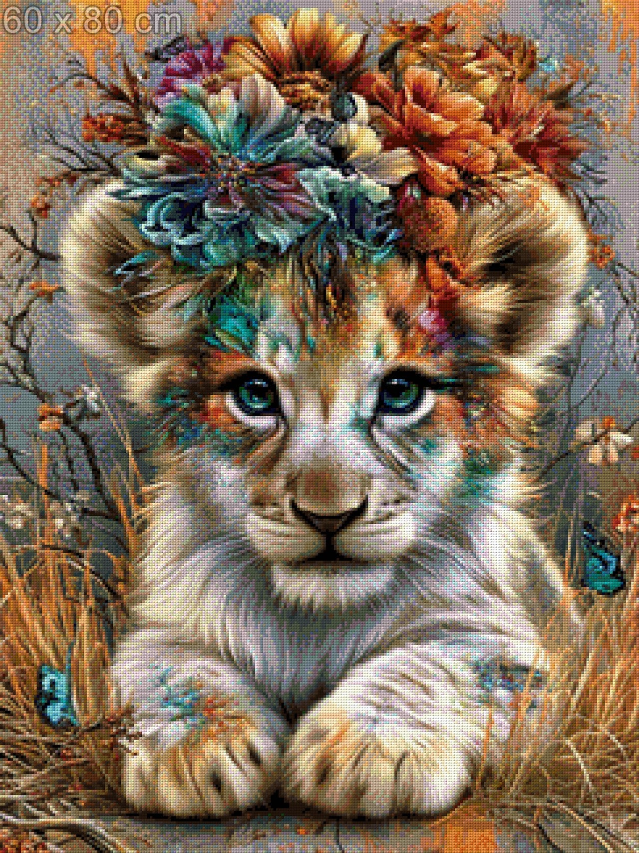 5D Diamond Painting - Blütenprinz