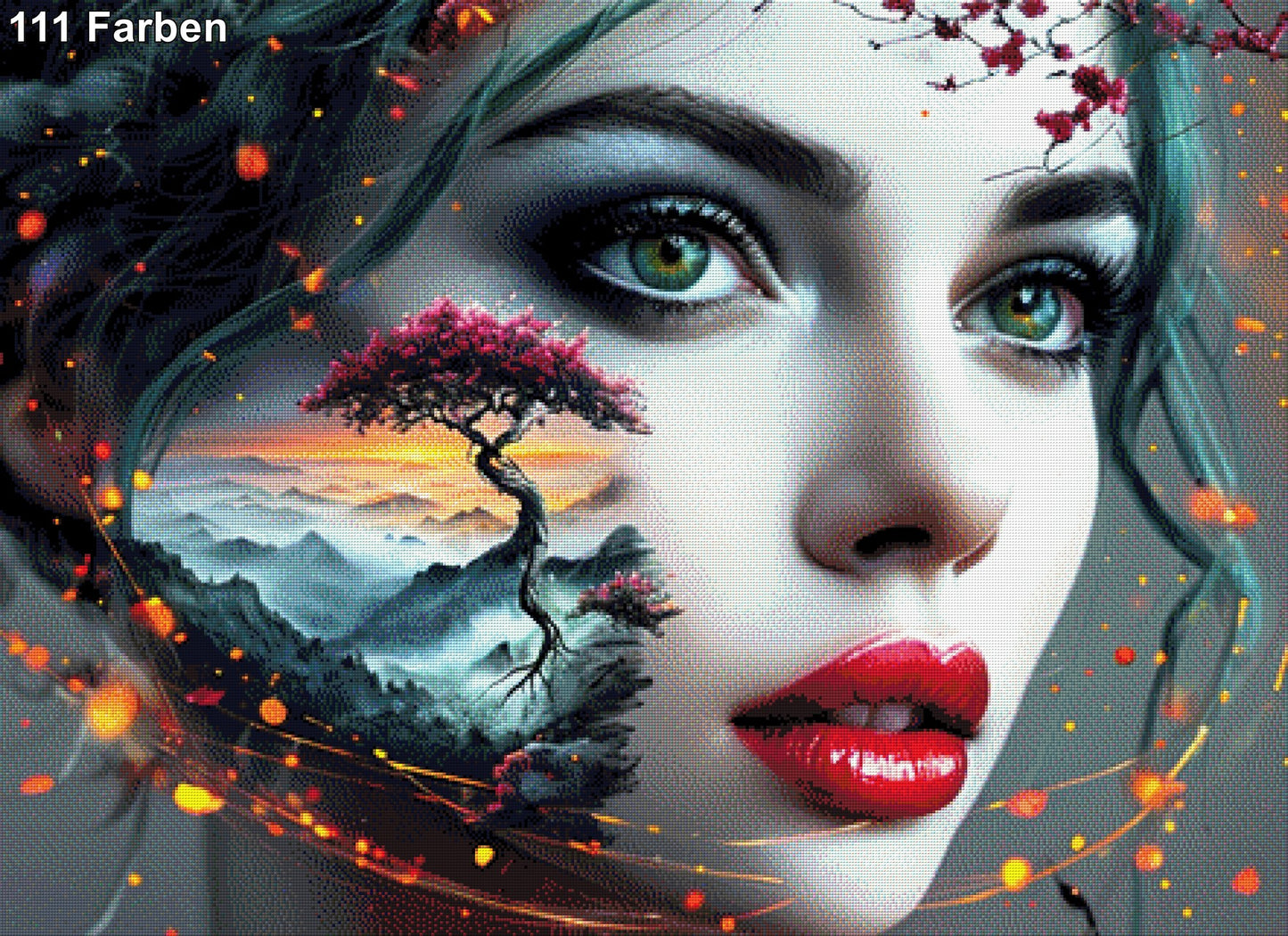Bonsai Girl - Diamond Painting
